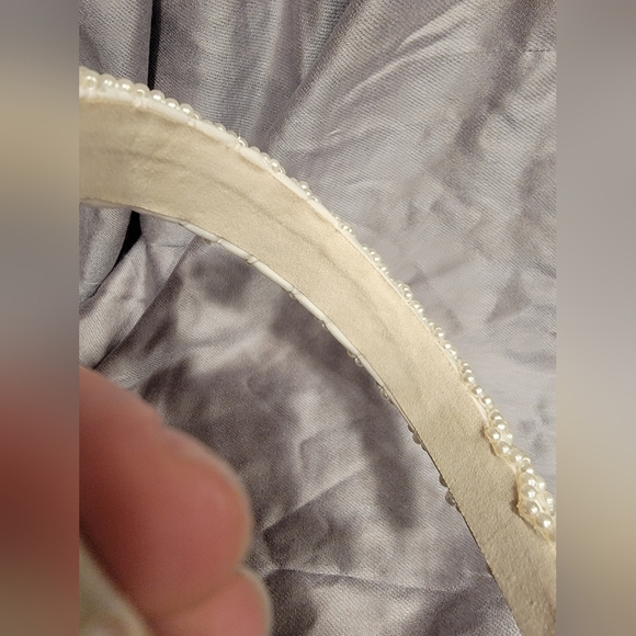 Lulus Reign of Romance White Pearl Beaded Headband & Unbranded Faux Pearl - Picture 7 of 13